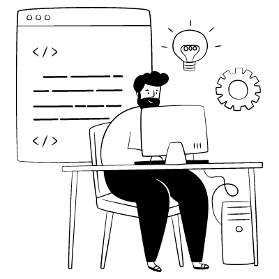 Expert software quality assurance illustration